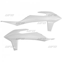 UFO OSŁONY CHŁODNICY KTM SX/SXF 19-20 KOLOR BIAŁY 2020
