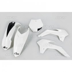 UFO KOMPLET PLASTIKÓW KTM SX 85 13-17 KOLOR BIAŁY (KT514E047)