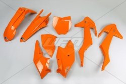 UFO KOMPLET PLASTIKÓW KTM SX/SXF 16-18 ( Z WYJĄTKIEM SX 250 16) KOLOR POMARAŃCZOWY (KT517E127)
