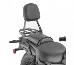 KAPPA OPARCIE PASAŻERA Z BAGAŻNIKIEM (SISIBAR) KAWASAKI ELIMINATOR 500 24-, CZARNY