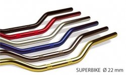 TRW ZF KIEROWNICA ALUMINIOWA 22MM SUPERBIKE KOLOR TYTANOWY- STARY KOD MCL106A
