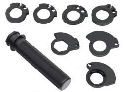 PSYCHIC ROLGAZ ALUMINIOWY Z 7 ADAPTERAMI HONDA CR 125/250 89-07, CRF 250R 04-20, RX 19-20, KTM SX/EXC 2T 98-20, SXF/EXCF 4T 02-2