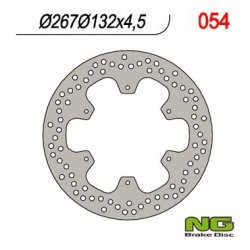NG TARCZA HAMULCOWA PRZÓD YAMAHA XT 600 85-94 (267X132X4,5)