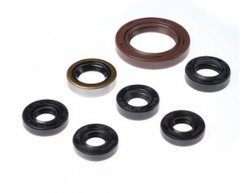 BEARING WORX KOMPLET (ZESTAW) USZCZELNIACZY SILNIKOWYCH KAWASAKI KFX 400 03-06, SUZUKI LT-Z 400 03-09 (822201)