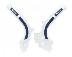 RACETECH (RTECH) OSŁONY RAMY (KOMPLET) BI-MATERIAL SUPER GRIP HUSQVARNA TC 125 16-21, TC 250 17-21, TE/FE/TX/FX 125-501 17-21, F