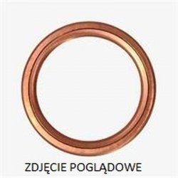 ATHENA USZCZELKA KOLEKTORA WYDECHOWEGO 38X45X1 MM YAMAHA YZ 100 80-83, YZ 125 81-85 (OEM:3R31461300; 3R3146130000)