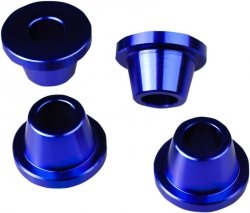 SCAR RACING RUBBER KILLERS TULEJKI MONTAŻOWE MOCOWAŃ KIEROWNICY DO PÓŁEK KAWASAKI KX 250F 15-18, KX 250 19-25, KX 450F 12-18, KX