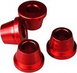 SCAR RACING RUBBER KILLERS TULEJKI MONTAŻOWE MOCOWAŃ KIEROWNICY DO PÓŁEK SUZUKI RM 250Z 07-25, RM 450Z 05-25, RM 125 05-08, RM 2