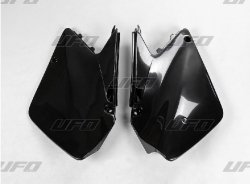 UFO BOCZKI TYLNE SUZUKI RM 125/250 03-05 KOLOR CZARNY