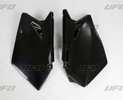 UFO BOCZKI TYLNE SUZUKI RMZ 450 07 KOLOR CZARNY