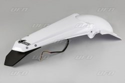 UFO BŁOTNIK TYŁ YAMAHA YZF 250 10-13 KOLOR BIAŁY ( ENDURO Z LAMPKĄ LED )
