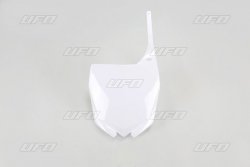 UFO TABLICA NA NUMER STARTOWY YAMAHA YZ 125/250 02-14 RESTYLING KOLOR BIAŁY