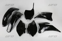 UFO KOMPLET PLASTIKÓW YAMAHA YZF 250 06-09, YZF 450 06-09 KOLOR CZARNY (YA305E001)