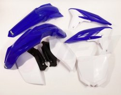 UFO KOMPLET PLASTIKÓW YAMAHA YZF 250 11-13 KOLOR OEM 11-12 (NIEBIESKI/BIAŁY) (YA310E999)