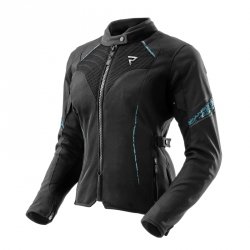 KURTKA TEKSTYLNA REBELHORN JAX LADY BLACK/BLUE LAGOON D3XL