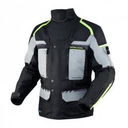 KURTKA TEKSTYLNA REBELHORN CUBBY IV BLACK/GREY/FLO YELLOW M