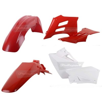POLISPORT KOMPLET PLASTIKÓW GAS GAS EC/EC-E 125 '05-'06 KOLOR CZERWONY