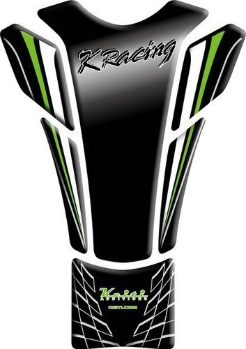 TANKPAD KEITI KAWASAKI RACING BLACK