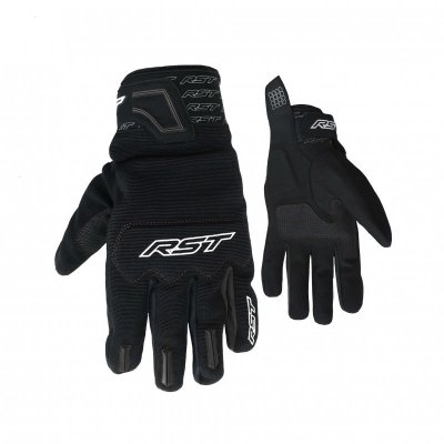 RĘKAWICE TEKSTYLNE RST RIDER BLACK XXL (2100)