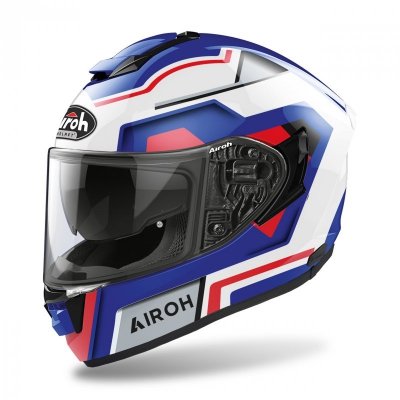 KASK AIROH ST501 SQUARE BLUE/RED GLOSS L