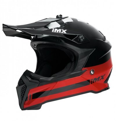 KASK IMX FMX-02 BLACK/RED/WHITE GLOSS M