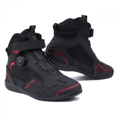BUTY MOTOCYKLOWE REBELHORN SPARK 2 BLACK, RED 37