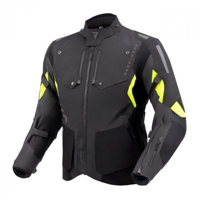 KURTKA TEKSTYLNA REBELHORN HIKER IV BLACK/ANTHRACITE/FLUO YELLOW L