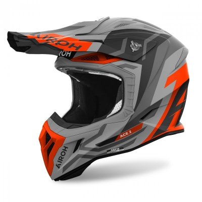 KASK AIROH AVIATOR ACE 2 GROUND ORANGE MATT M