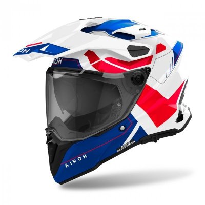 KASK AIROH COMMANDER 2 REVEAL BLUE/RED GLOSS S