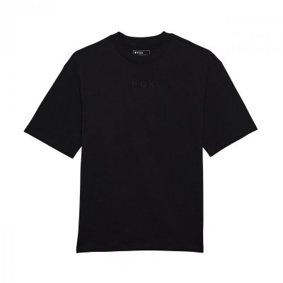 T-SHIRT FOX WORDMARK OVERSIZED BLACK M