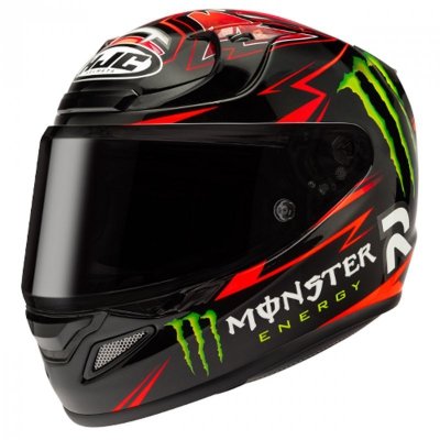 KASK HJC RPHA12 QUARTARARO REPLICA BLACK/RED M