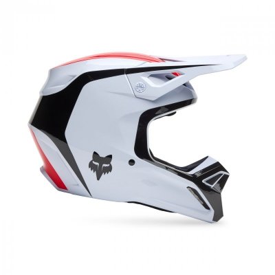 KASK FOX V1 FLOW WHITE/RED XL