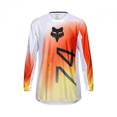 BLUZA FOX 180 AIR HAZE WHITE XXL