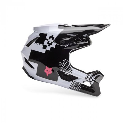 KASK ROWEROWY FOX RAMPAGE DIGI IMAGE BLACK/WHITE L