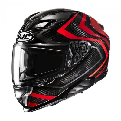 KASK HJC F71 CARBON NEVIO BLACK/RED L