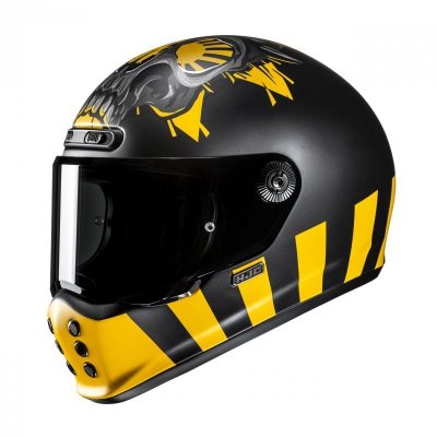 KASK HJC V10 CRANIA YELLOW/BLACK L