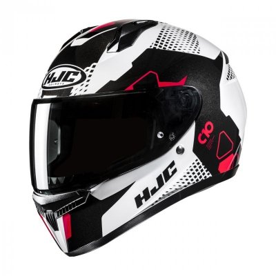 KASK HJC C10 ASPA WHITE/BLACK M