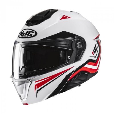 KASK HJC I91 TRICUS WHITE/RED S