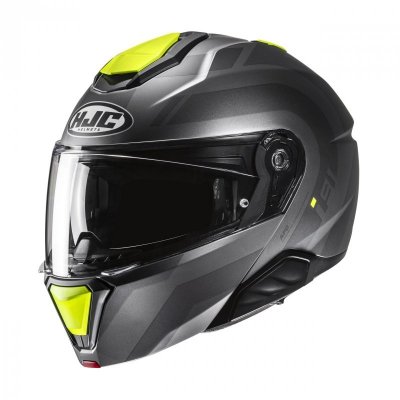 KASK HJC I91 ARVEN GREY/YELLOW M