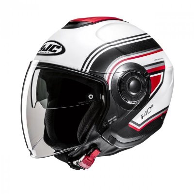 KASK HJC I40N LINIA WHITE/BLACK L