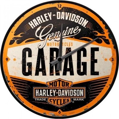Zegar Ścienny Harley-Davidson Garage
