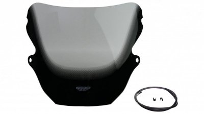 Szyba motocyklowa MRA HONDA CBR 600 F PC31 1995-1998, forma O, przyciemniana