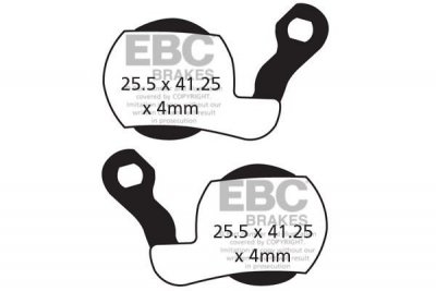 CFA449 - Klocki hamulcowe rowerowe (organiczne) EBC Brakes