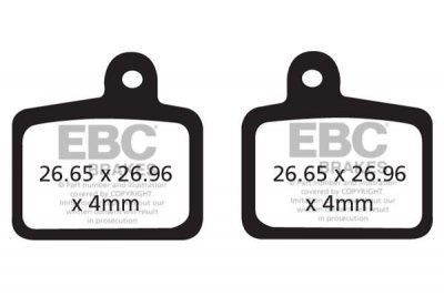 CFA466 - Klocki hamulcowe rowerowe (organiczne) EBC Brakes
