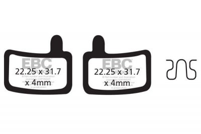 CFA467 - Klocki hamulcowe rowerowe (organiczne) EBC Brakes