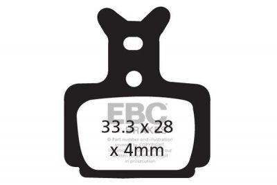 CFA470HH - Klocki hamulcowe rowerowe (spiekane) EBC Brakes