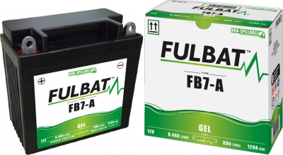 Akumulator FULBAT YB7-A (Żelowy, bezobsługowy)
