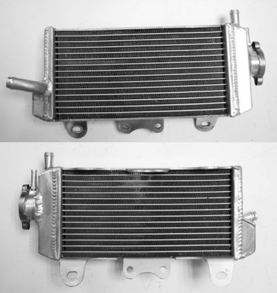 Chłodnica aluminiowa OVERSIZED Yamaha YZ450F (07-09) - prawa