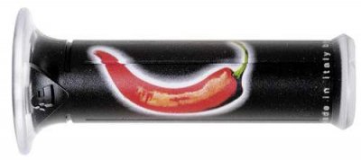 HARRIS WYPRZEDAŻ MANETKI 01684/F-PE PAPRYKA (120 MM/22 MM) Z OTWOREM KOLOR CZARNY/CZERWONY