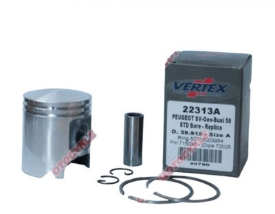 VERTEX TŁOK PEUGEOT SV, BUXY, ELYSEO, TREKKER 50 (39,935MM) (PIERŚCIENIE 52715003994 X 2 SZT.)